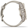 Часы GARMIN FENIX 7S PRO – SAPPHIRE SOLAR EDITION SOFT GOLD WITH LIGHT SAND BAND 010-02776-15