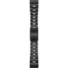 Ремешок сменный для GARMIN FENIX 6 22MM VENTED TITANIUM BRACELET WITH CARBON GRAY DLC COATING 010-12863-09