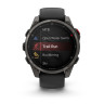 Умные часы GARMIN FENIX 8 PRO 47mm Amoled Sapphire Lens Titanium With Graphite/Black Silicone Band 010-03198-10