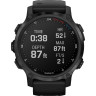 Смарт-часы GARMIN DESCENT MK2S Carbon Gray DLC Black с черным силиконовым ремешком 010-02403-04